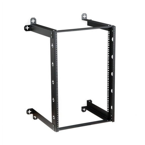 Kendall Howard 16U V-Line Wall Mount Rack, 18" Depth