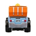 thumbnail image 4 of Kid Galaxy Soft Body Friction Power Gravel Truck w/ Moving Figure - Blue/Orange, 4 of 6