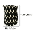 thumbnail image 2 of TaTaai 3Pcs Laundry Basket with Handles Blanket Baskets Living Room|Woven Cotton Rope Decorative Basket Laundry Hamper Dog Toy Storage Organizer Bin, 2 of 5