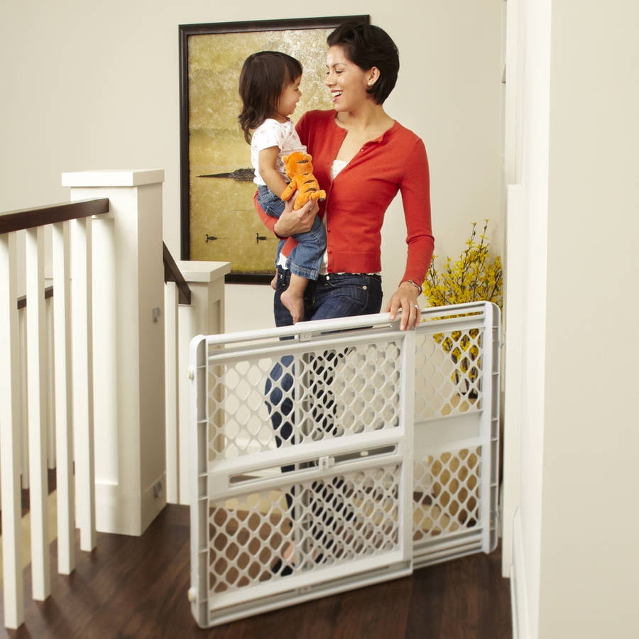 North States Classic Baby Gate '''' Light Gray Walmartcom - north states classic baby gate '''' light gray walmartcom -