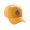 Gold, variant on Daxton Structured Baseball Hat Cap Curved Visor Old English Font White Hat Royal E