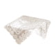 thumbnail image 1 of Injueey Mantel de encaje blanco elegante para de comedor de boda, decoración de de comedor, mantel individual para picnic Decoración del hogar, 1 of 6