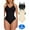 1-2,Black+White, variant on COMFREE Bodysuit for Women Tummy Control Shapewear Racerback Body Shaper Tank Top