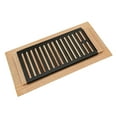 thumbnail image 4 of Razo White Oak Floor Register Vent Cover with Damper, 4x10 Inch, Unfinished, 4 of 5