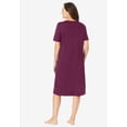 thumbnail image 2 of Dreams & Co. Plus Size Short T-Shirt Lounger, 2 of 6