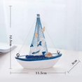 thumbnail image 4 of Objetos de colección con estilo playero, regalos perfectos para los amantes de los adornos con diseño náutico, decoraciones con temática oceánica de estilo mediterráneo, decoraciones de veleros en, 4 of 6
