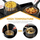thumbnail image 4 of Cesta para freír, cesta para pasta de acero inoxidable, cesta para freidora con mango largo, para olla, cesta coladora de alimentos redonda de 18 cm, 4 of 8
