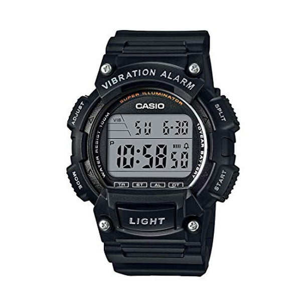 Casio men's vibration alarm watch discount