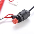 thumbnail image 4 of MYG Boat Outboard Engine Motor Lanyard Kill Urgent Stop Switch Safety Tether Lanyard, 4 of 9