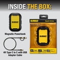 thumbnail image 3 of Banco de Energía DEWALT Resistente al Agua USB-C y Carga Rápida 18W, 3 of 9