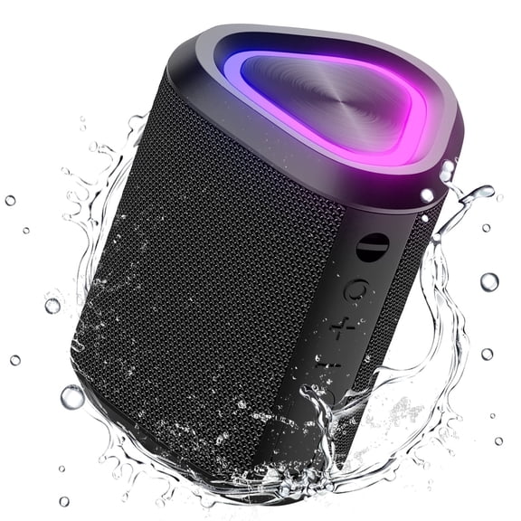 Outdoor Indoor Bluetooth Speaker, 24H Playtime Portable Home Wireless Bluetooth 5.0 Speaker with Stereo Bass, up to 100 ft Bluetooth Range, IPX5 Waterproof Mini Bluetooth Speaker