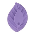 thumbnail image 5 of Unique Bargains Bath Brush Leaves Back Scrubber 5.16"x3.54"x2.01" 1 Pc Purple, 5 of 6