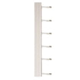 thumbnail image 2 of Perchero de pared de aluminio para utensilios de cocina, con 6 ganchos de 30 cm, para colgar cucharas, palas y tablas de cortar, color blanco, 2 of 13