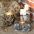 thumbnail image 2 of Handmade Wood Candle Holder, 2 of 5