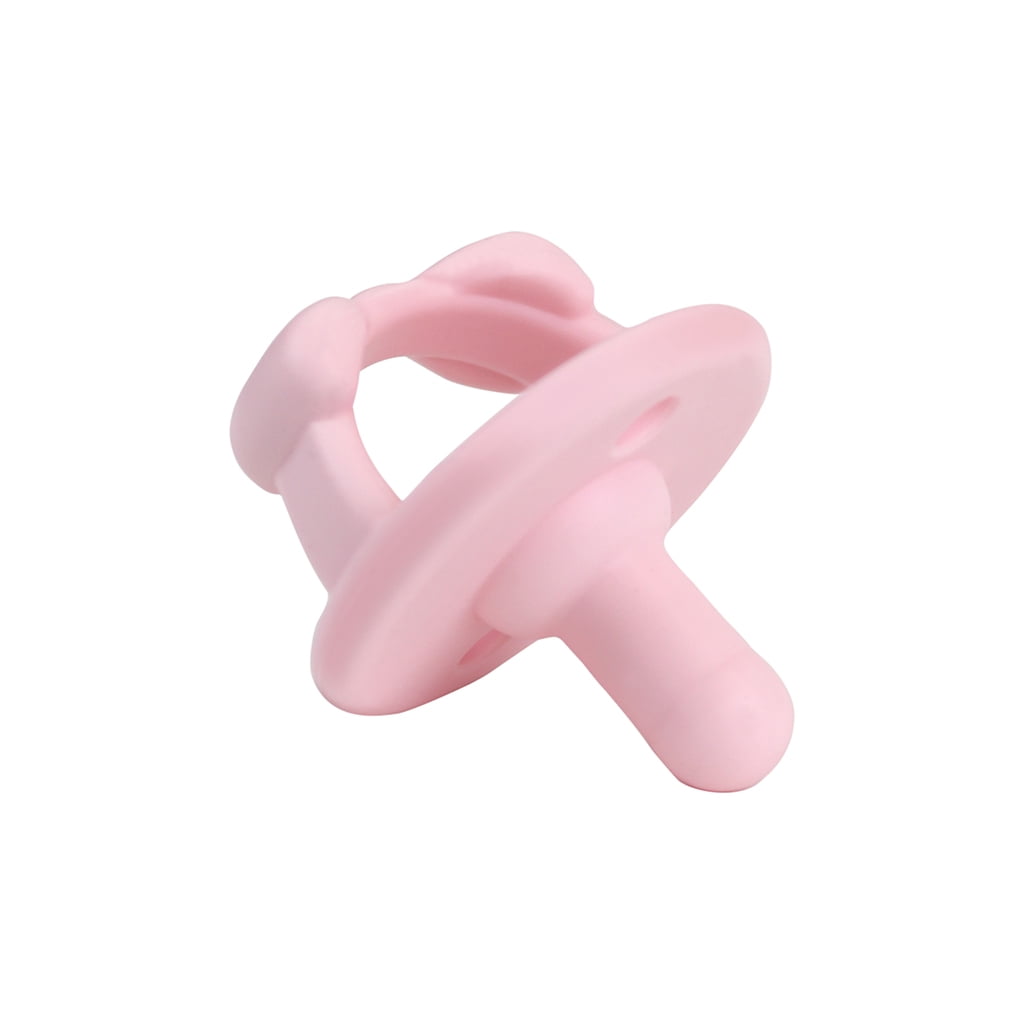 Sweetie Soother™ Silicone Pacifiers, Pink Bows, 6-18m