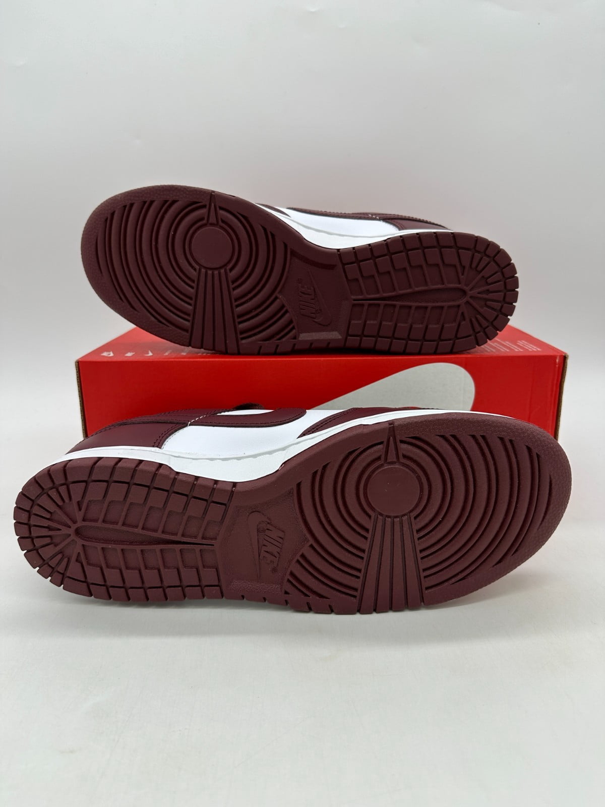 Men's Nike Dunk Low Retro White/Redwood-Gym Red (DV0833 115) - 11.5
