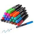 thumbnail image 1 of maxtek 24 Count Dry Erase Markers Ultra Fine Tip, 12 Colors, Low Odor, 0.7mm Fine Point Dry Erase Markers for Planning Whiteboard, Calendar Boards, 1 of 7