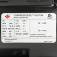 thumbnail image 7 of 3.7 HP 3450 RPM Electric Motor Compressor Duty 56 Frame 1 Phase 5/8" Shaft 230 V, 7 of 7