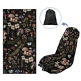 thumbnail image 5 of Xixirimido Cottagecore Mushroom Snail Moth Fern Print Car Seat Cover Front Seat Sweat Towel Bucket Seat Covers for Cars SUV Trucks for Gym Workout Running Swimming Beach Hiking,, 5 of 8