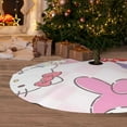 thumbnail image 6 of Lsque Sanrio Print Christmas Tree Skirt, Tree Skirt with Ties or Velcro, Perfect for Holiday Decorations, Halloween, and New Year-36", 6 of 7
