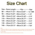 thumbnail image 3 of FLMEI Kids Baby Girls Straight Denim Pants Washed Elastic Waist Casual Trousers Spring Fall Wide Leg Baggy Jeans Pants Size 1-8 Years, 3 of 8