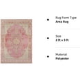 thumbnail image 6 of Momeni Isabella Oriental and Overdyed Traditional Area Rugs, Pink, 6 of 6