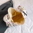 thumbnail image 3 of Crescent Bag Bolso Hombro Acolchado Mujer Bowknot Nylon para El Viajes Compras, 3 of 9