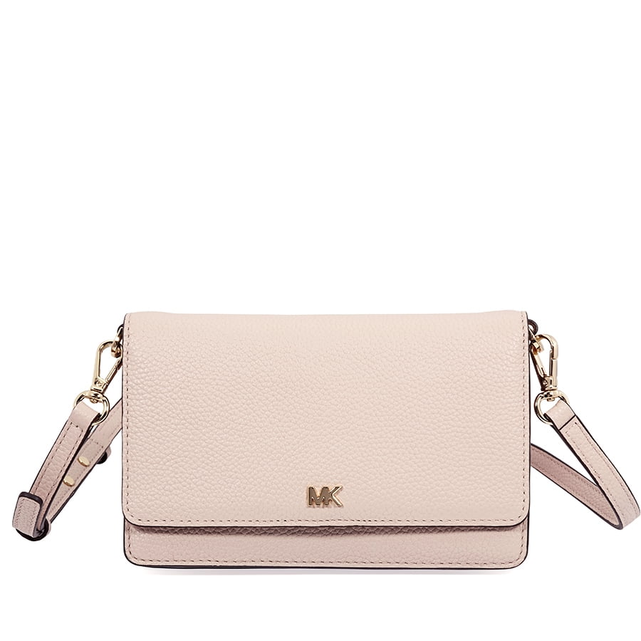 michael kors pebbled leather convertible crossbody bag