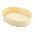 thumbnail image 2 of Taipei 38 oz Oval Poplar Container - 7 1/2" x 5 1/2" x 2 1/4" - 100 count box, 2 of 3