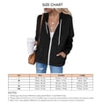 thumbnail image 2 of Sudadera Holgada, Sudaderas Con Capucha Informales Con Cremallera Para Mujer Para Citas ACTIVE Cocina, Decoración y Otros, 2 of 5