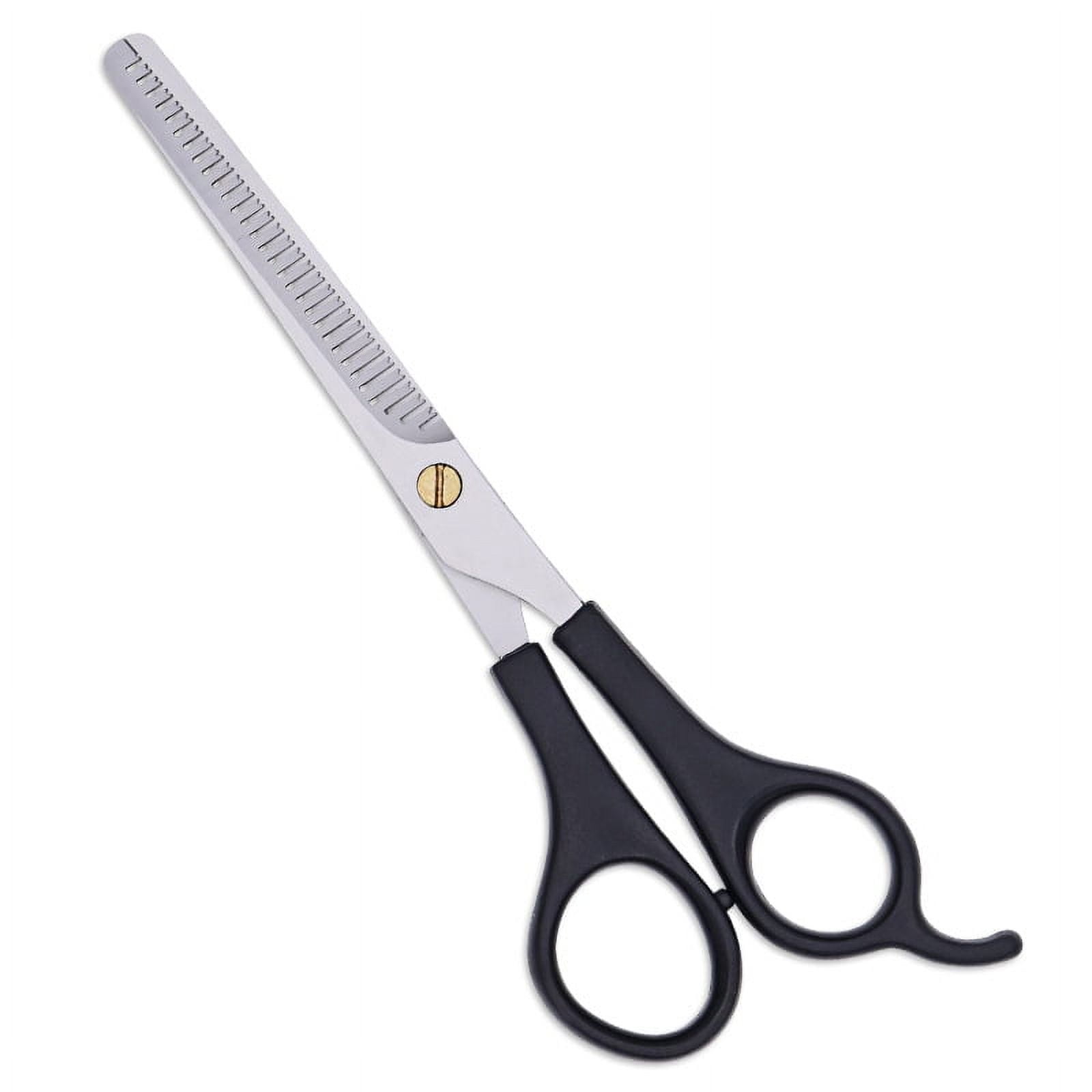 Stainless Steel Pet Thinning Shears for Home Professional Thinning Scissors with Toothed Blade Dog Grooming Thinning Blending Scissor Ergonomic Pet