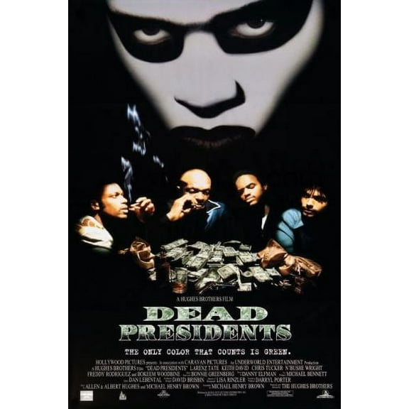 Dead Presidents Movie Poster 24x36 Art Poster 24x36 Multi-Color Square Adults Best Posters