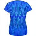 thumbnail image 2 of The Eternal Blue Flame All Over Womens T Shirt Multi 2XL, 2 of 2
