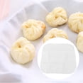 thumbnail image 4 of Paño vaporizador de algodón para cocina, bollos al vapor, albóndigas, suministros de cocina, 6 uds., 4 of 5