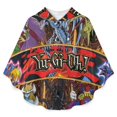 thumbnail image 2 of Yu-Gi-Oh Wearable Blanket Flannel Poncho Office Work Warm Cozy Shawl Blanket, Plush Cape Wrap for Women and Men, 2 of 7