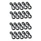 thumbnail image 1 of 20PCS / LOT Mini Mochila Cierres Mosquetones Escalada Botella de Camping Paracord Survival Gear - Negro, 1 of 5