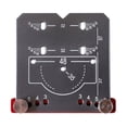 thumbnail image 2 of Positioner Hinge Punch Locator Adjustable Edge Distance Marking Positioning Plate for Cabinet Door Drilling(1Pcs) JASKFLY, 2 of 9
