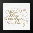 thumbnail image 2 of SD Graphics Studio 20x20 Black Modern Framed Museum Art Print Titled - Youre the Sweetest Thing Square, 2 of 5