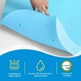 thumbnail image 2 of CL.HPAHKL 3 Inch Gel Memory Foam Mattress Topper, Soft Mattress Pads for Sleeper Sofa, RV, Camper, CertiPUR-US Certified, King, 2 of 6