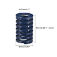 thumbnail image 2 of Die Spring, 2 Pack 40mm OD 65mm Long Spiral Stamping Light Load Compression Die Springs, Blue, 2 of 5