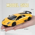 thumbnail image 6 of 1:36 Scale Lamborghini Murcielago Alloy Car Model Diecast Car Toys for Boys Birthday Gift Kids Toys Car Collection, 6 of 9