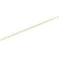 thumbnail image 2 of 14k Yellow Gold 3mm Paper Clip Link Necklace (22"), 2 of 4