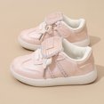 thumbnail image 4 of Willtoo Girls Cute Lace-Up Walking Sneakers Lightweight Casual Shoes with Memory Foam Breathable Walking Shoes, 4 of 7