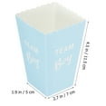 thumbnail image 2 of 20pcs Gender Reveal Paper Popcorn Boxes Popcorn Containers Small Popcorn Boxes, 2 of 7