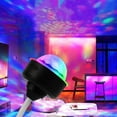 thumbnail image 2 of Moyic Luces de fiesta RGB de 2 piezas, increíble efecto estroboscópico, materiales fáciles de usar, luz de bola mágica giratoria colorida Iluminación y accesorios, 2 of 6