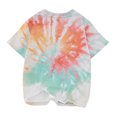 thumbnail image 4 of GERsome Boys Girls Tie-Dye Graphic Shirts Casual Crewneck T-Shirt Unisex Short Sleeve Top Tees 3-14 Years, 4 of 5