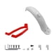 thumbnail image 1 of Soidarity Guardabarros trasero para patinete eléctrico, tapas de soporte de luz trasera, funda de silicona para bicicleta, accesorios de protección Patinetes eléctricos Blanco Soidarity OD023840-03, 1 of 6