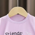 thumbnail image 5 of CAICJ98 Toddler Baby Boy Girl Graphic T-Shirt 6 12 18 24 Months 2T 3T 4T 5T Short Sleeve Crew Neck Loose Cute Tee Tops Summer Clothes (Light Purple,4-5 Years), 5 of 7