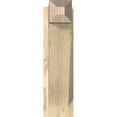 thumbnail image 2 of Ekena Millwork 6"W x 18"D x 22"H Traditional Rough Sawn Craftsman Outlooker, Douglas Fir, 2 of 4