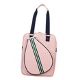 thumbnail image 4 of DYNWAVECA Tennis Bag Water Resistant Racquet Holder Practical Pouch Fashion Professional Tennis Racket Bag for Outdoor Travel Beginners pink 1 shoulder, 4 of 10